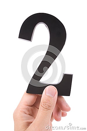 Number 2 Stock Photo