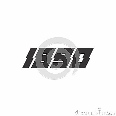 Since 1890 number symbol design Vector Illustration