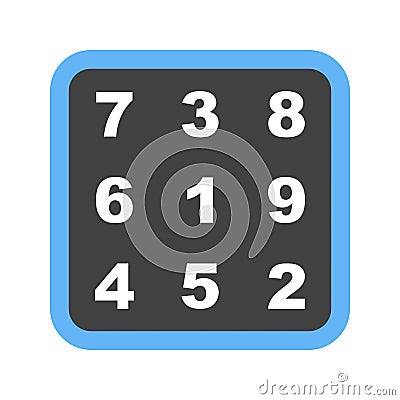 Number Theory Vector Illustration