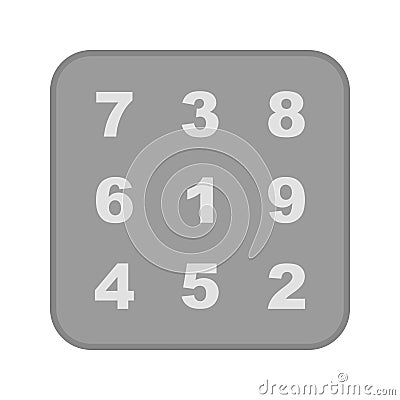 Number Theory Vector Illustration