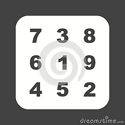 Number Theory Vector Illustration