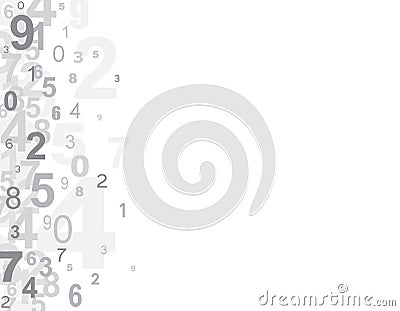 Numbers Stock Photo