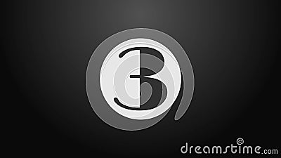 Numera a contagem regressiva ilustração stock Numera a contagem regressiva ilustração stock