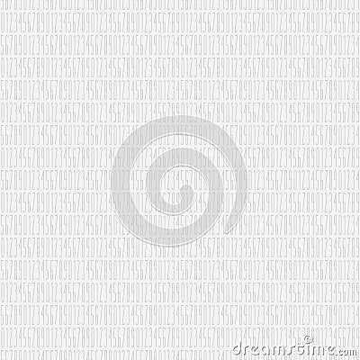 Numeral gray Vector Illustration