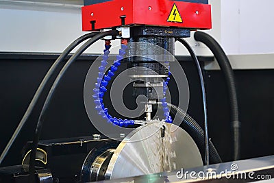 Numerical control machine Stock Photo