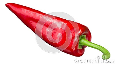 Numex espanola improved pepper, paths Stock Photo