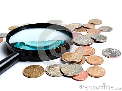 Numismatics Stock Photo