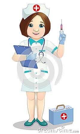 Nurse Vector Illustration