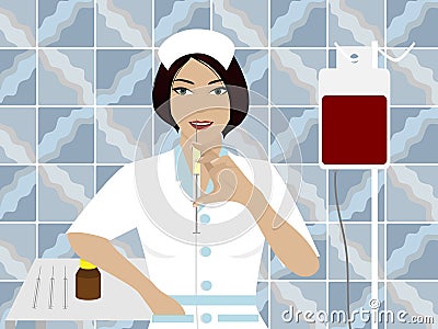 Nurse Vector Illustration