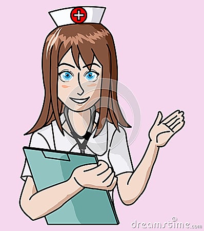 Nurse Vector Illustration