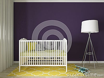 Nursery interior Stock Photo