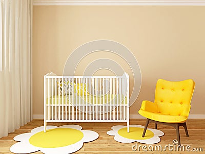 Nursery interior Stock Photo