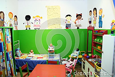 Nursery play room Stock Photo