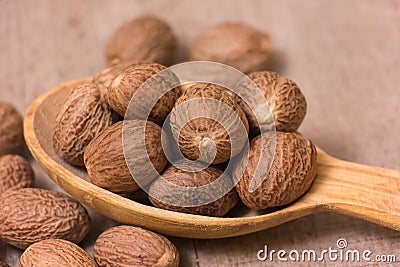 Nutmeg Stock Photo