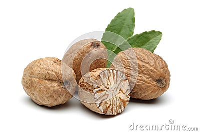 Nutmeg Stock Photo