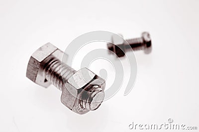 Nuts & bolts Stock Photo