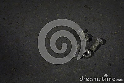 Nuts And Bolts Stock Photo