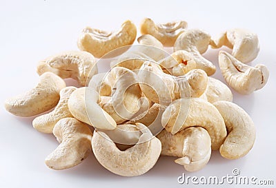 Nuts of cashews Stock Photo