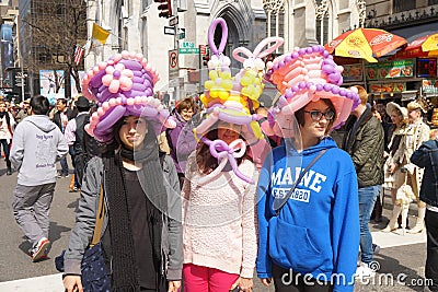 The 2015 NYC Easter Parade 92 Editorial Stock Photo
