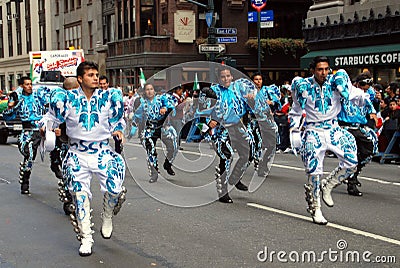 NYC: Mexican Independence Day Parade Editorial Stock Photo