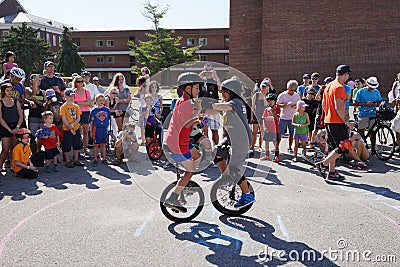 The 2015 NYC Unicycle Festival Part 2 29 Editorial Stock Photo