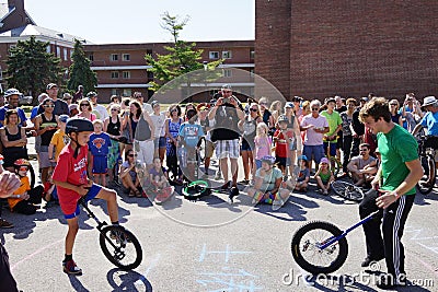 The 2015 NYC Unicycle Festival Part 2 40 Editorial Stock Photo