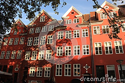 Nyhavn colorful houses in Copenhagen Denmark Editorial Stock Photo