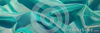 Nylon mesh netting and sheen create unique textile patterns and textures Stock Photo