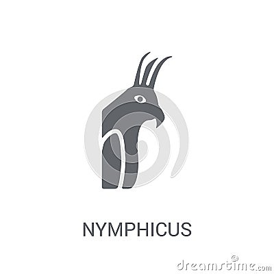 Nymphicus hollandicus icon. Trendy Nymphicus hollandicus logo co Vector Illustration