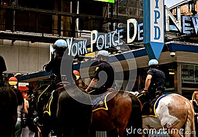 NYPD Editorial Stock Photo