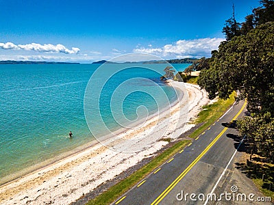 NZL - Maraetai Beach Stock Photo