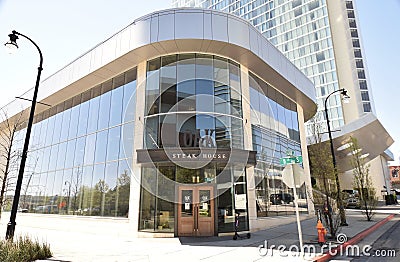 Oak Steak House Restaurant, Nashville, Tennessee Editorial Stock Photo