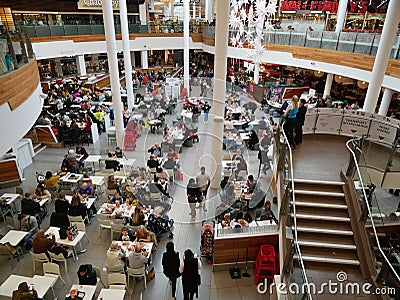 The oasis dinning Meadowhall Sheffield Editorial Stock Photo