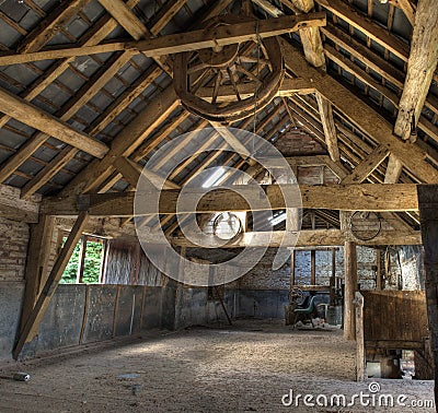 Oast house, Herefordshire Stock Photo