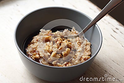 Oatmeal Stock Photo