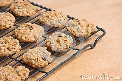 Oatmeal Cookies Stock Photo