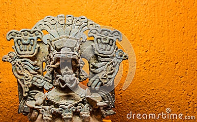 Prehispanic art at Rufino Tamayo Museum in Oaxaca Mexico Editorial Stock Photo
