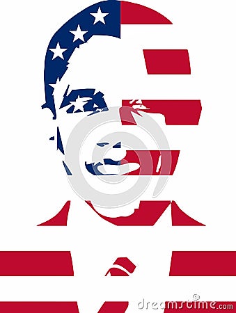 Obama for President Vector Illustration