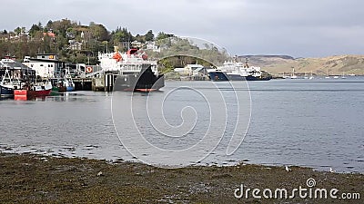 Oban Harbour Scotland Uk Scottish West Coast Port In ...