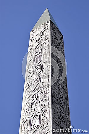 Obelisk of Paris Stock Photo