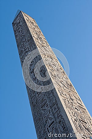 Obelisk Paris France Stock Photo