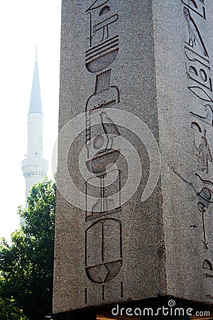 Obelisk of Theodosius Editorial Stock Photo
