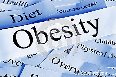 Obesity Concept Stock Photo