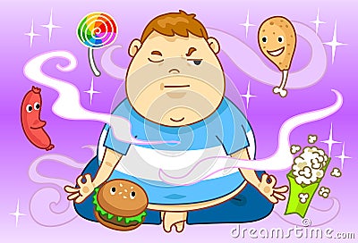 Obesity And Diet Stock Photo