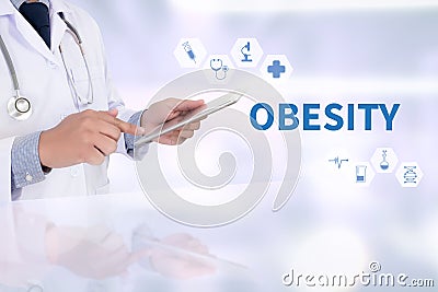 OBESITY Stock Photo