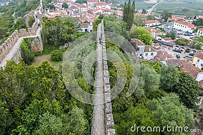 Obidos, Portugal Editorial Stock Photo