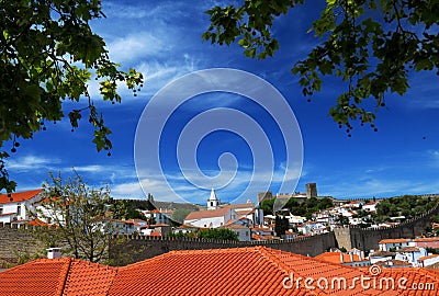 Obidos Village, Portugal Stock Photo