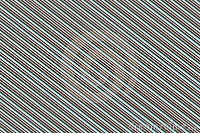 Oblique ribbed background brown stripes blue canvas many lines thin infinite parallel geometrical background Stock Photo