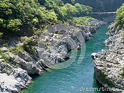 Oboke Gorge Stock Photo