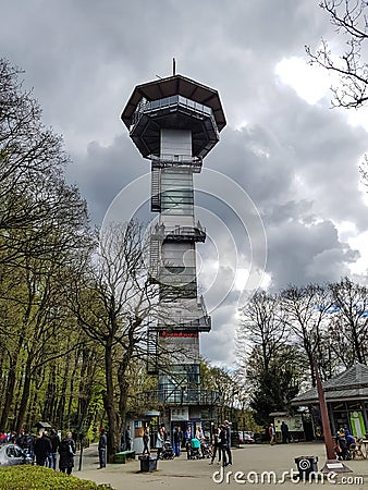 Observation tower Editorial Stock Photo